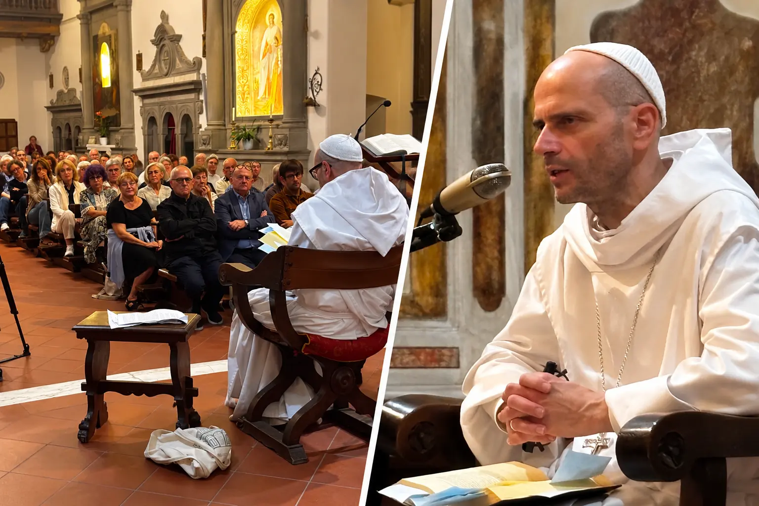 Sermone in chiesa tra fede e ascolto